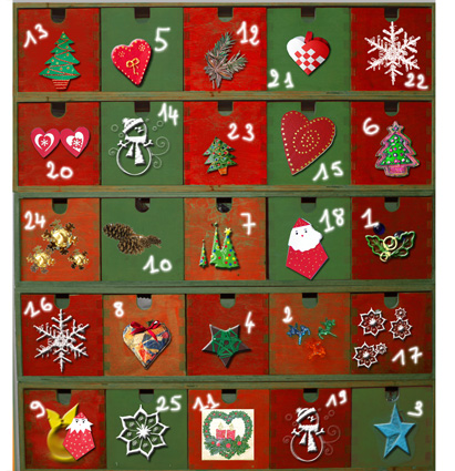 Le Calendrier de l&rsquo;Avent 2015 des Sondiers